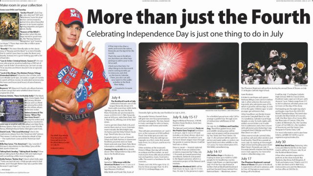 Rockford Register Star Newspaper Design