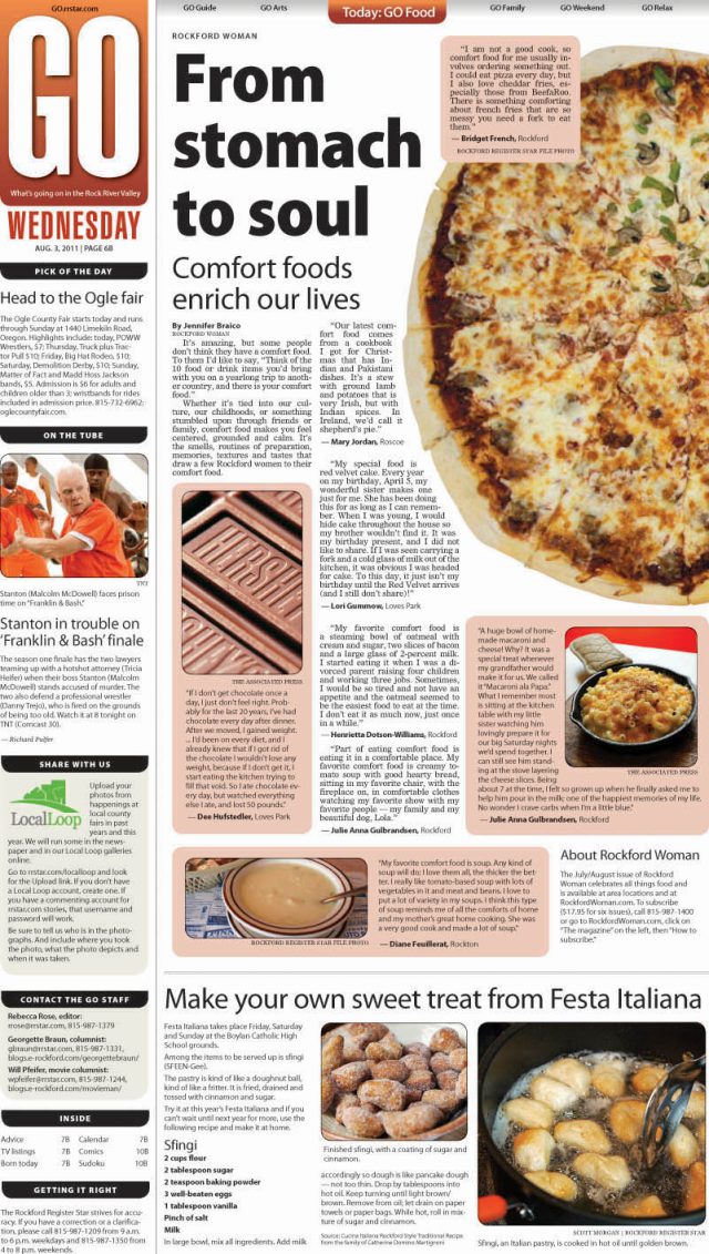 Rockford Register Star Newspaper Design